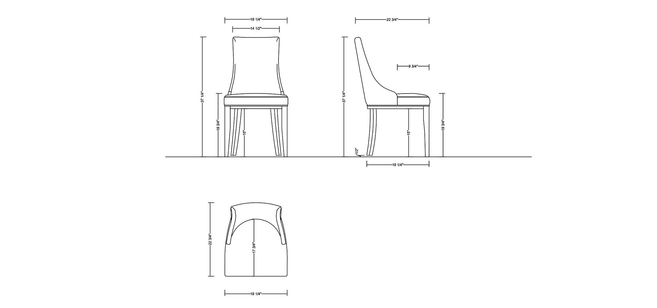 Shubert Dining Chair - Set of 2