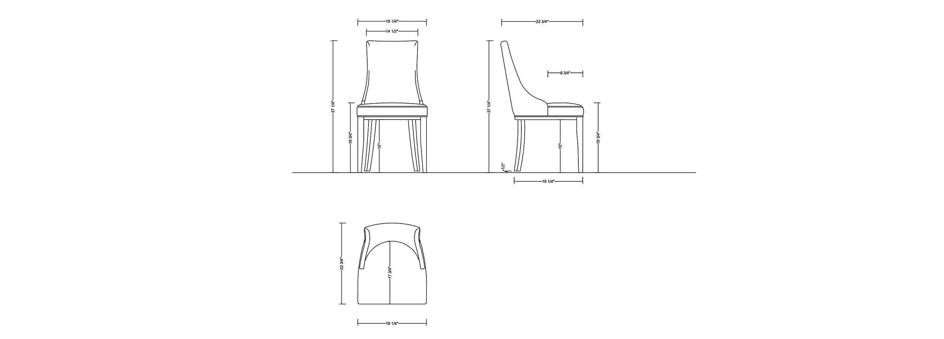 Shubert Dining Chair - Set of 2