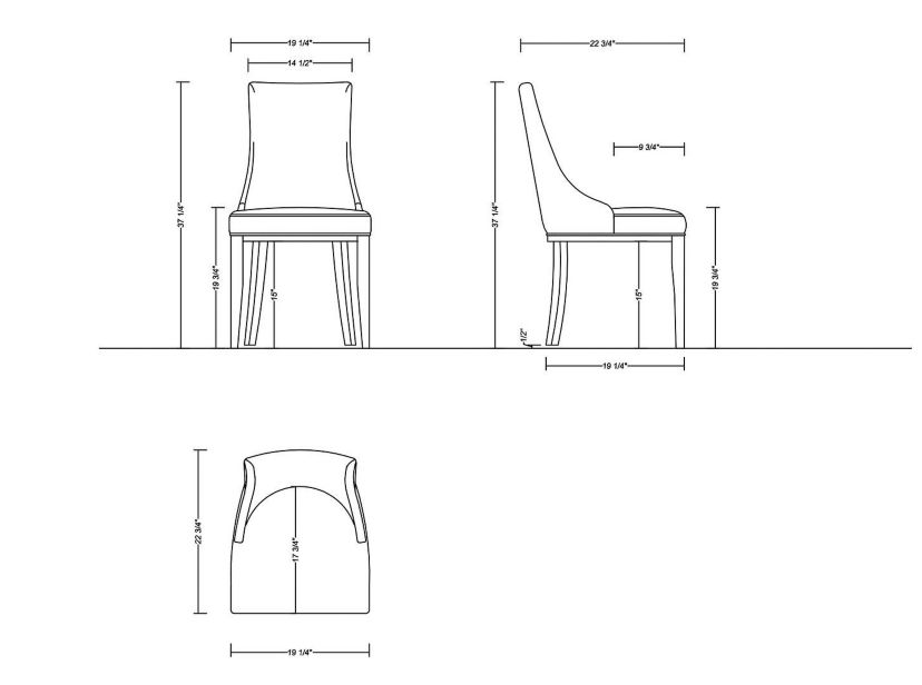 Shubert Dining Chair - Set of 2