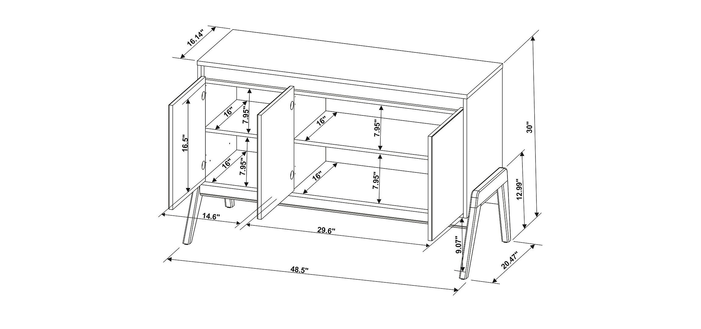 Gales 48.50 Sideboard