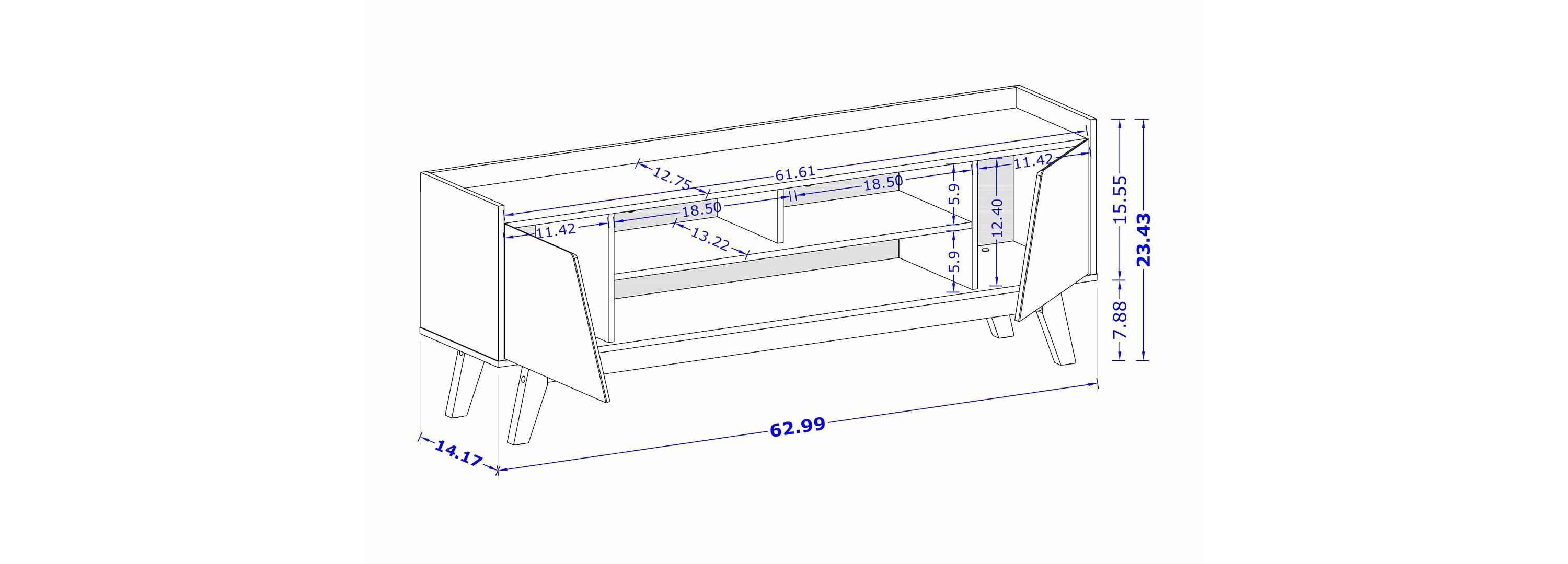 Marcus 62.99 TV Stand