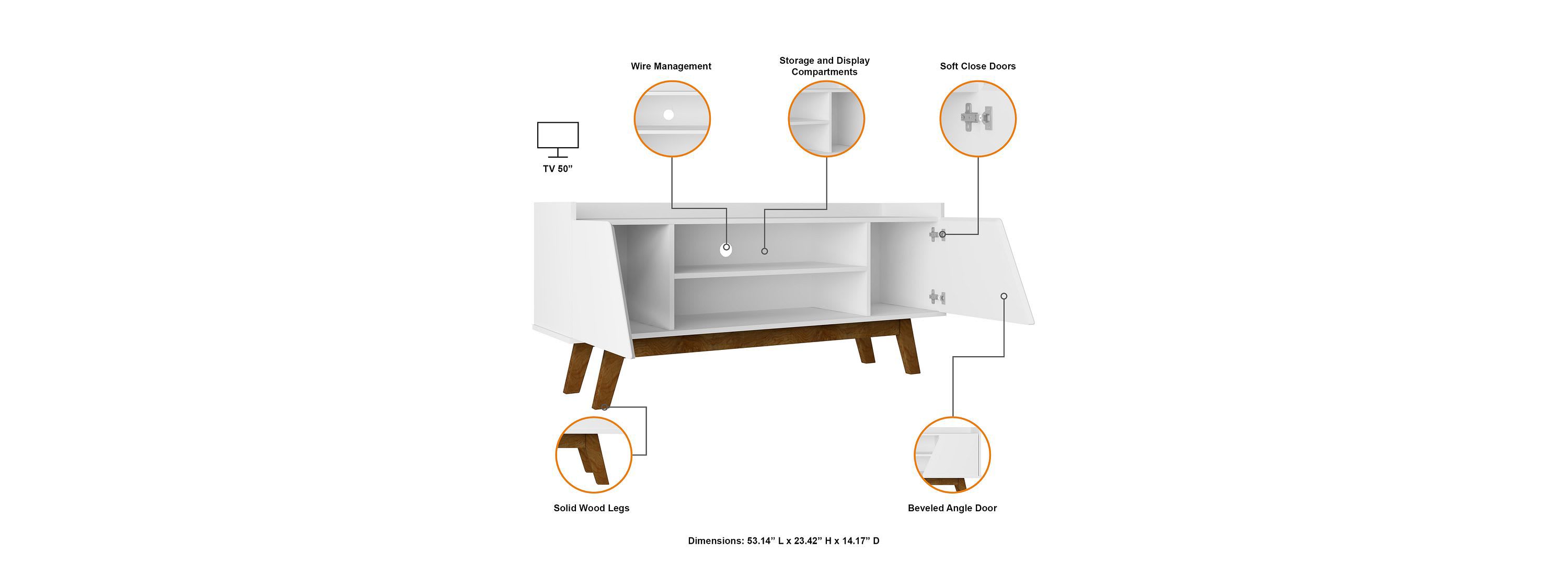 Marcus 53.14 TV Stand