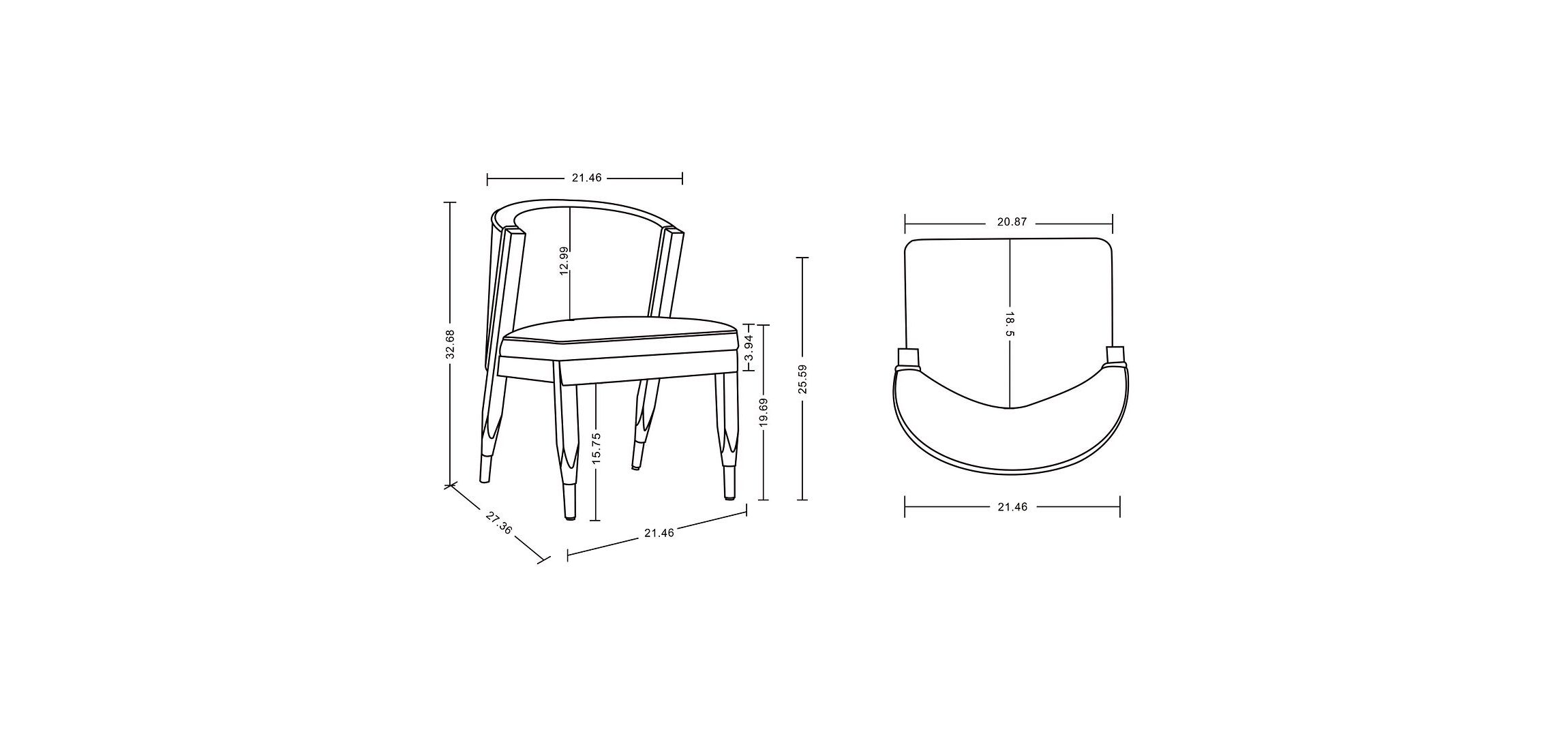 Ola Dining Chair - Set of 2