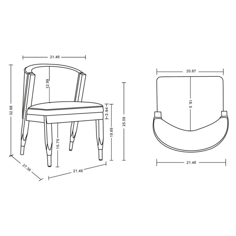 Ola Dining Chair - Set of 2