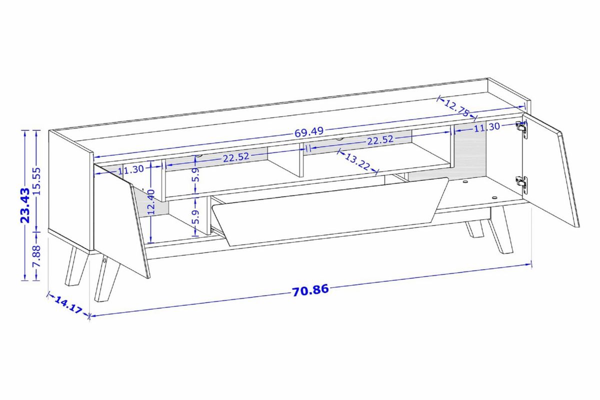 Marcus 70.86 TV Stand