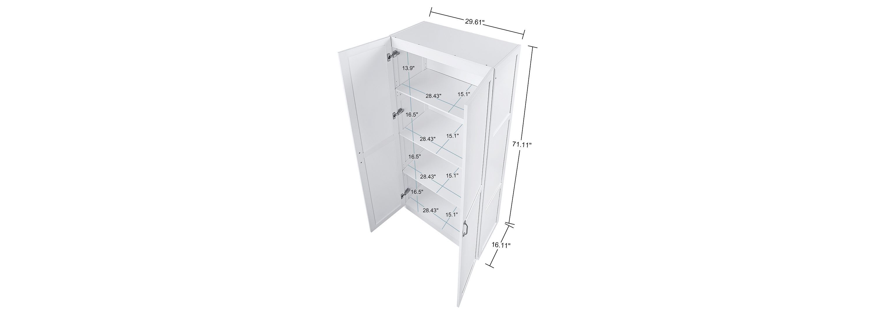 Hopkins 2 Piece-  Hopkins Storage Closet 3.0