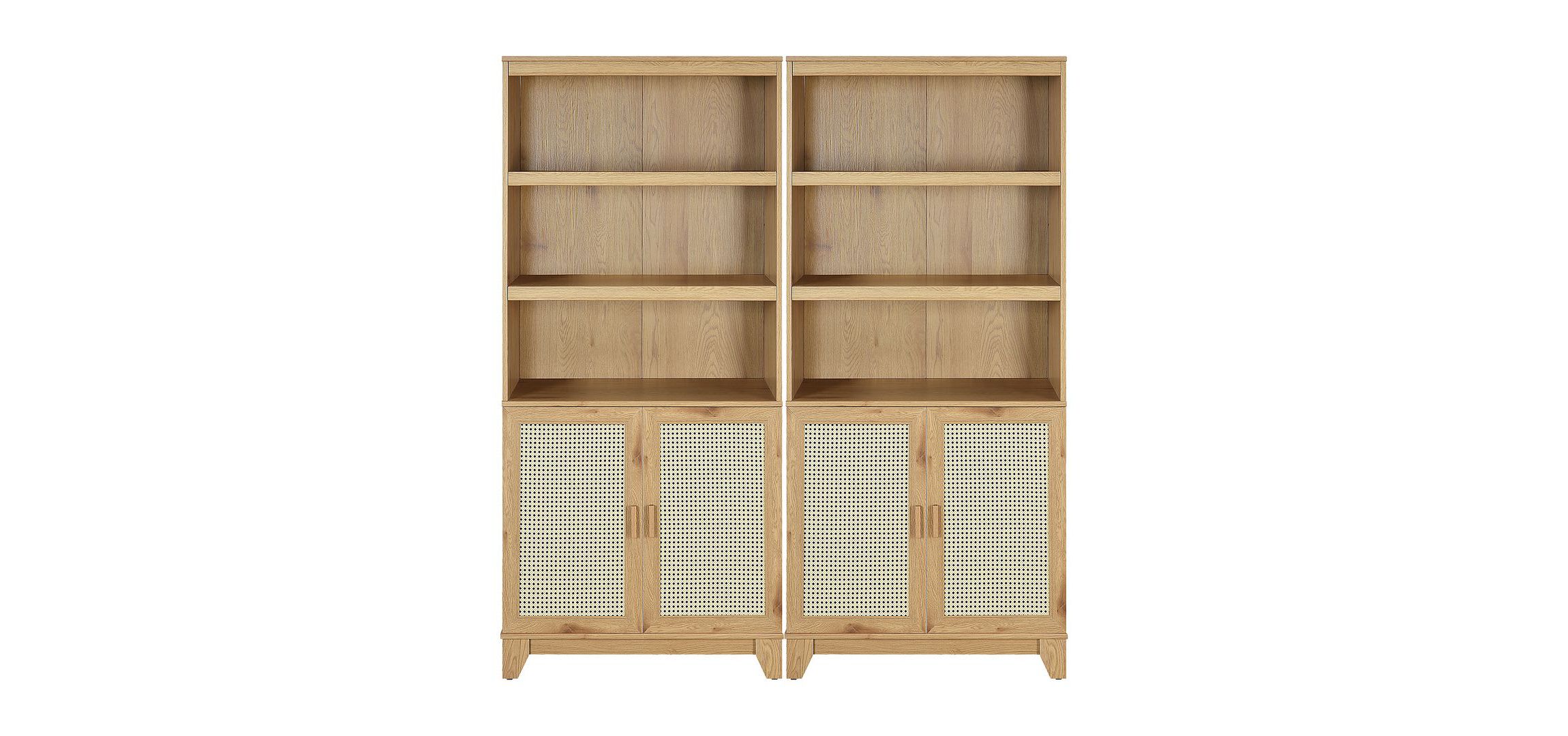 Sheridan Bookcase Cabinet - Set of 2