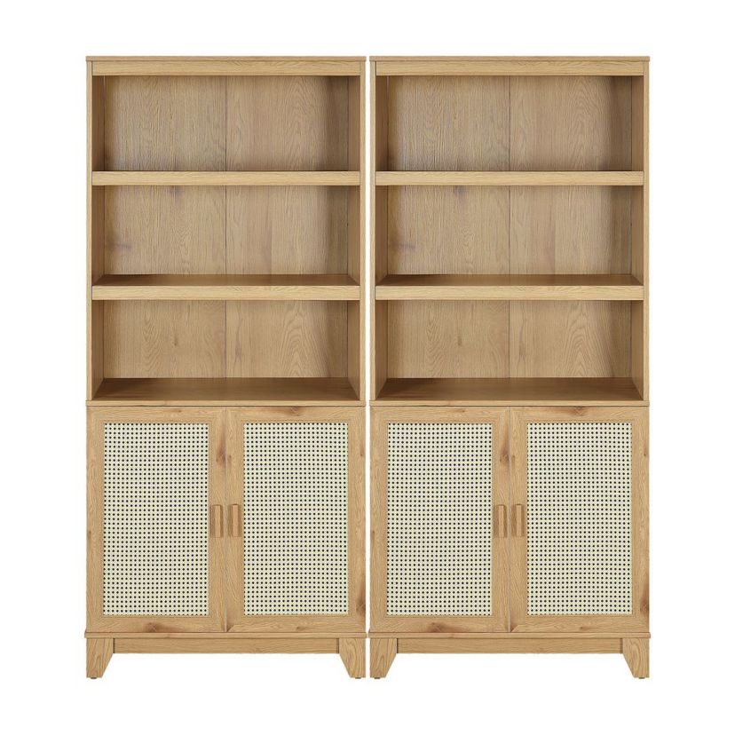 Sheridan Bookcase Cabinet - Set of 2