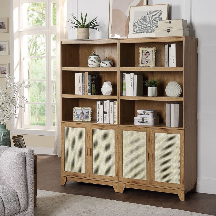 Sheridan Bookcase Cabinet - Set of 2