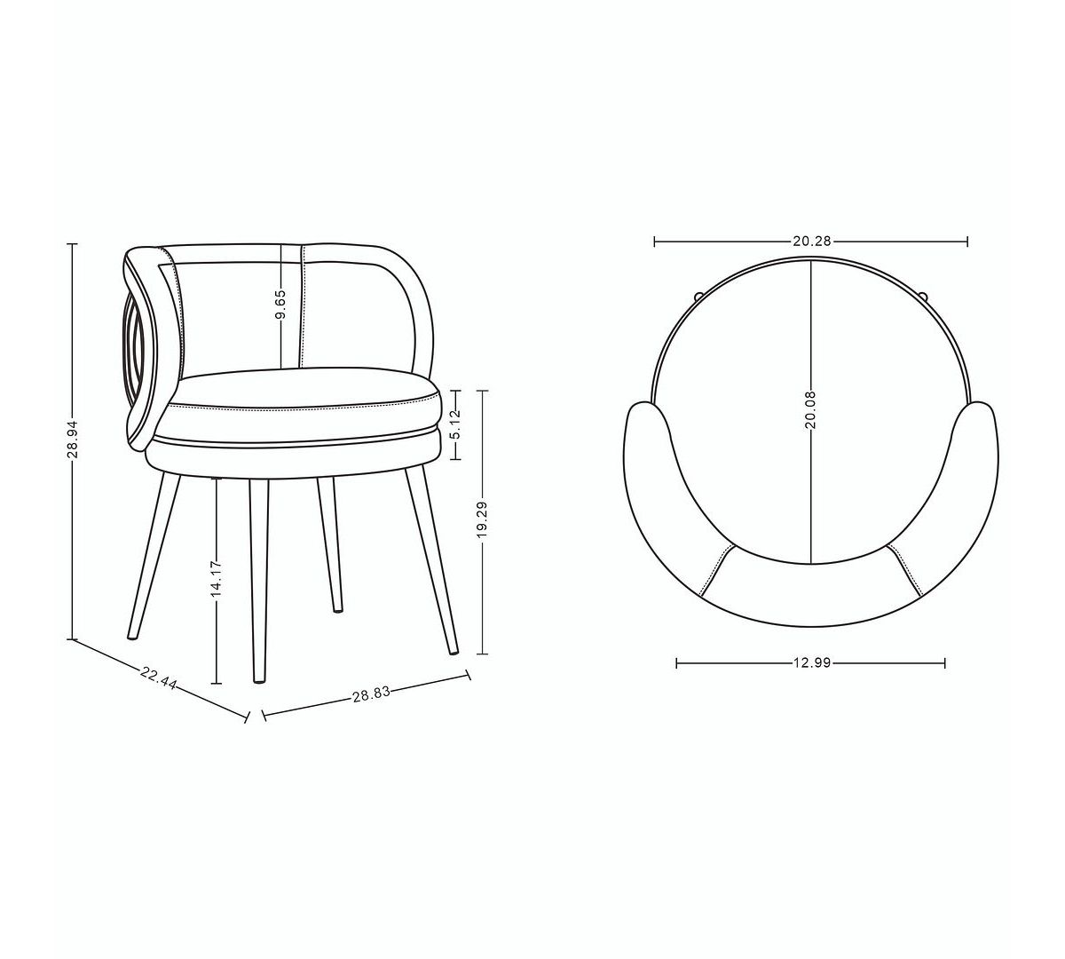 Kaya Dining Chair - Set of 2