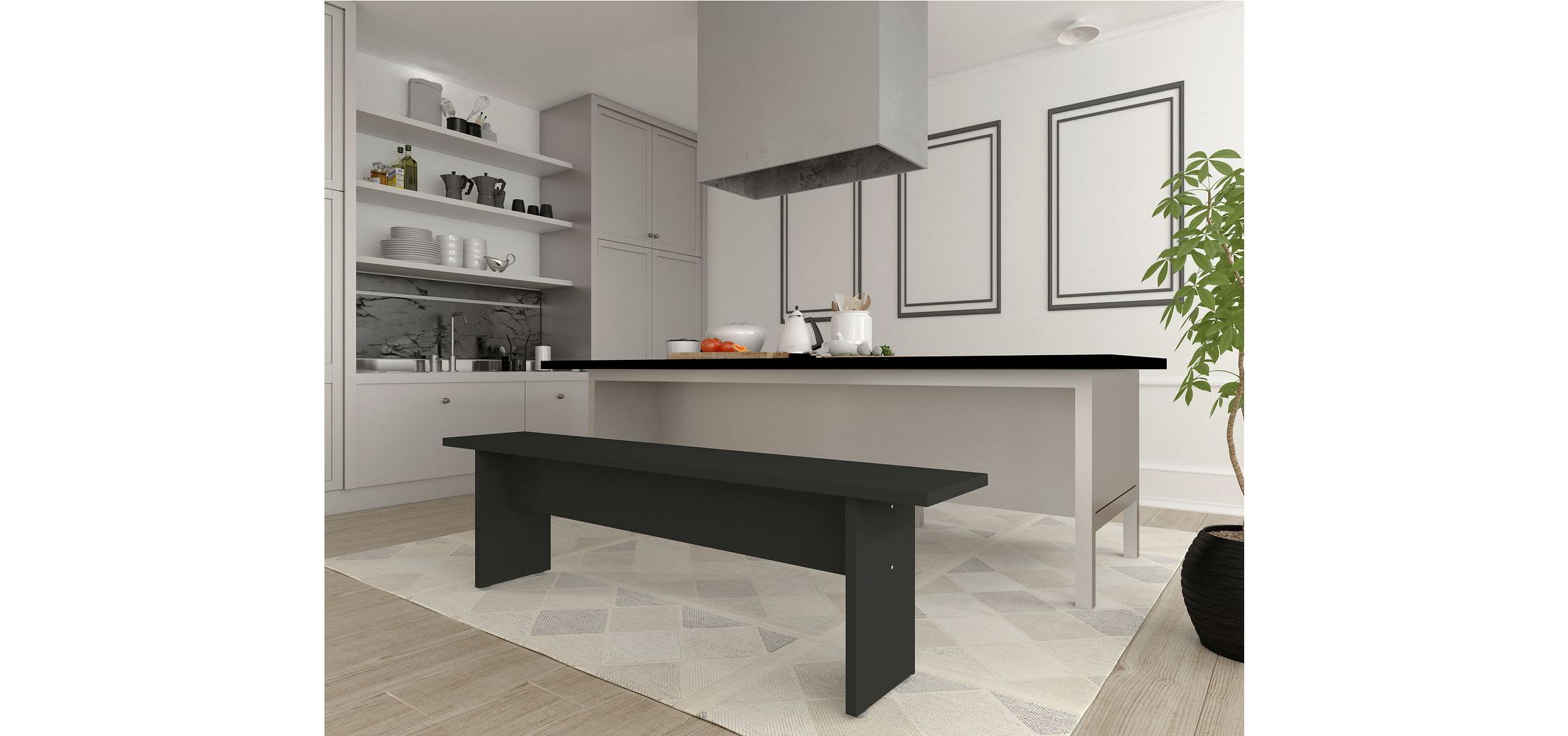 NoMad 67.91 Dining Bench