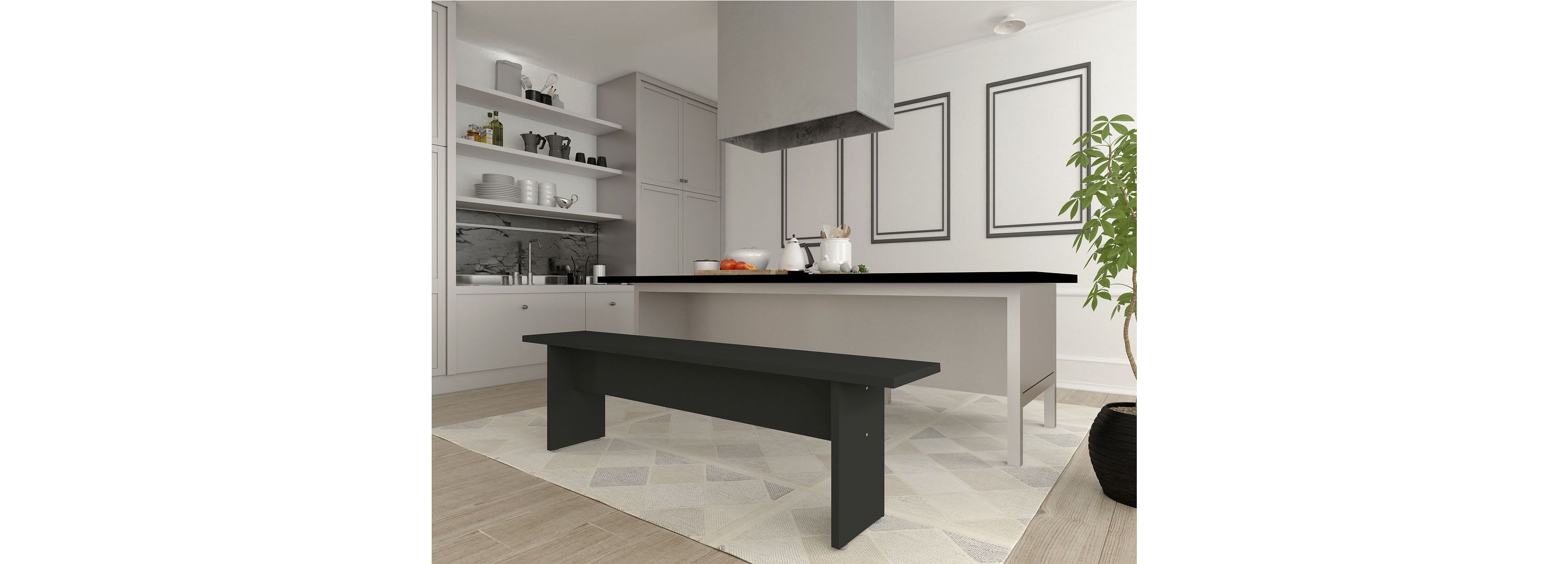 NoMad 67.91 Dining Bench