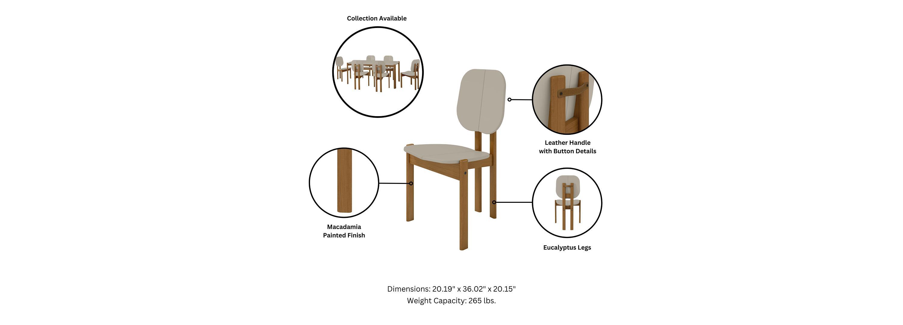 Gales Dining Chair Set of 2