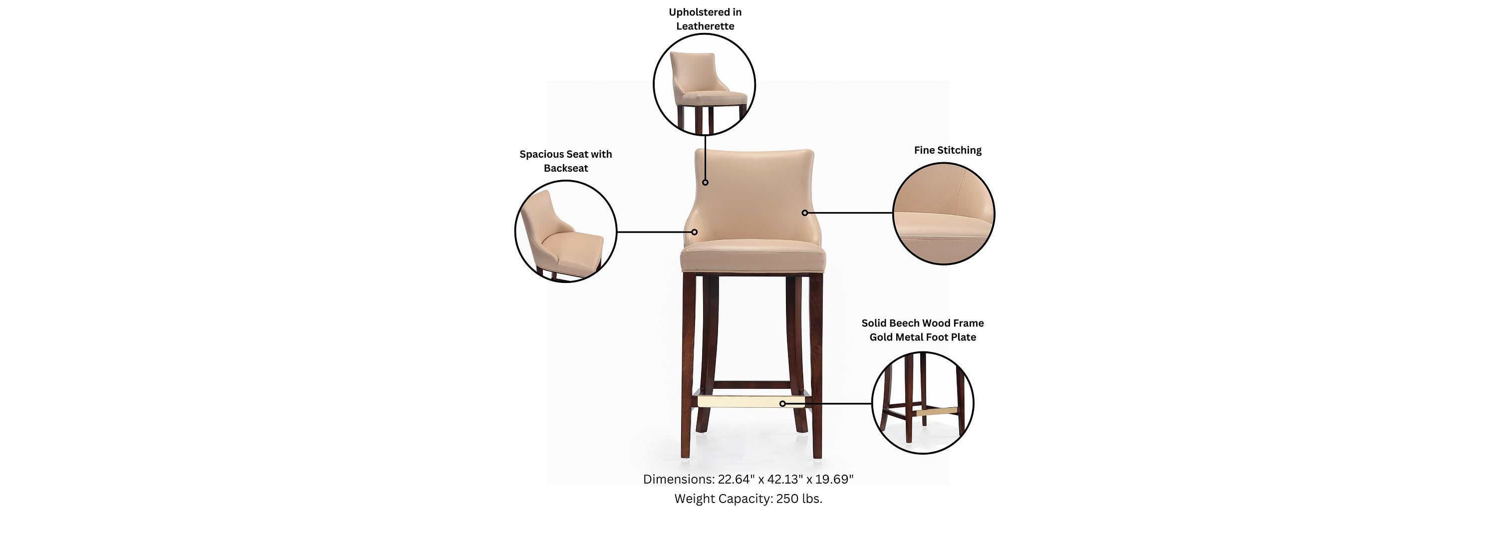 Shubert Barstool - Set of 2