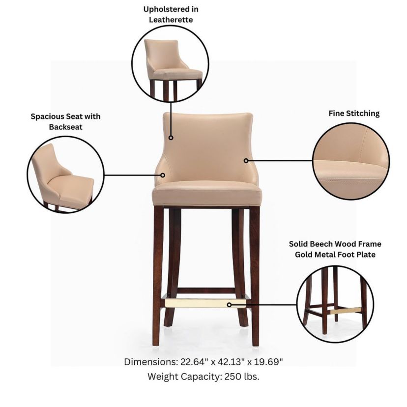 Shubert Barstool - Set of 2