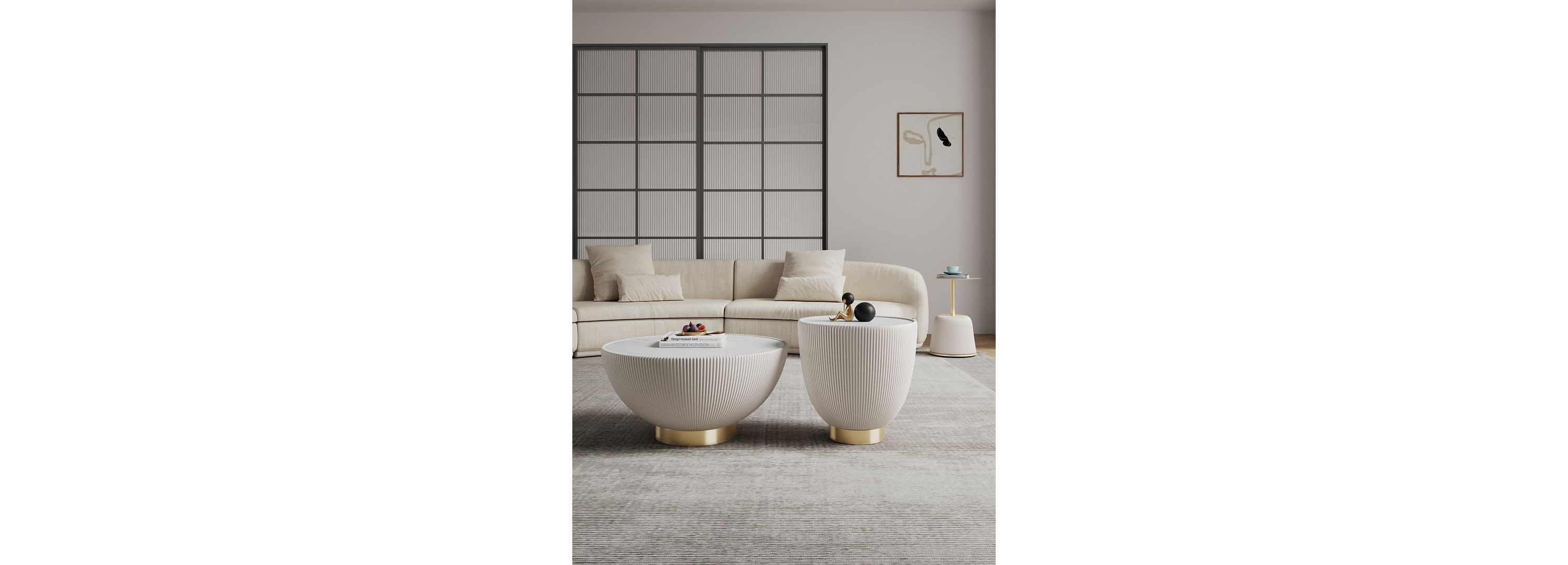 Anderson Coffee Table, End Table 1.0, and End Table 2.0 - Set of 3