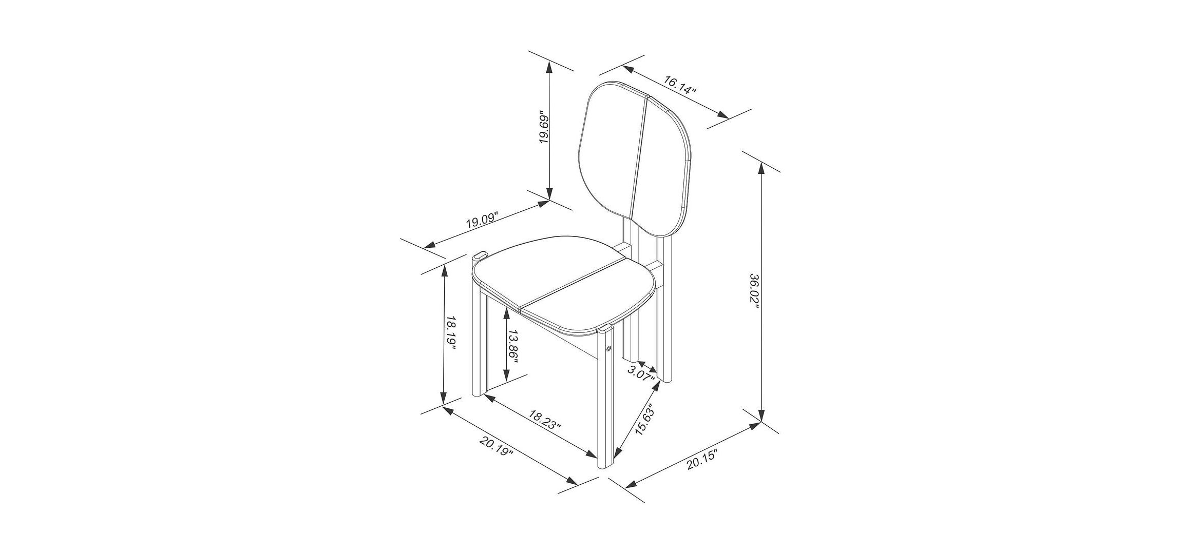 Gales 70.87 Dining Table Set of 7