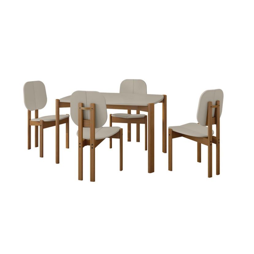 Gales 47.24 Dining Table Set of 5