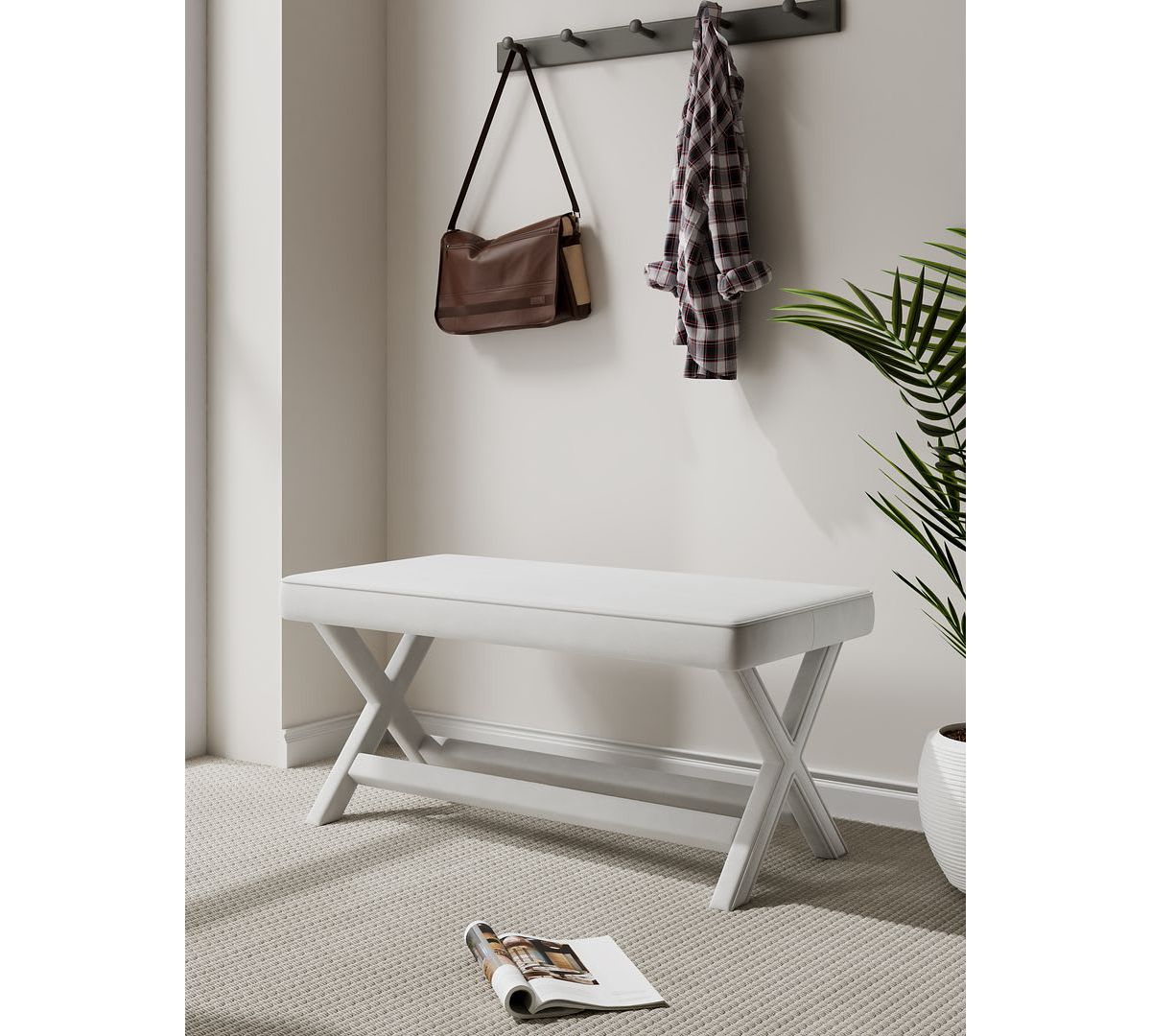 Abigail Double Ottoman Bench