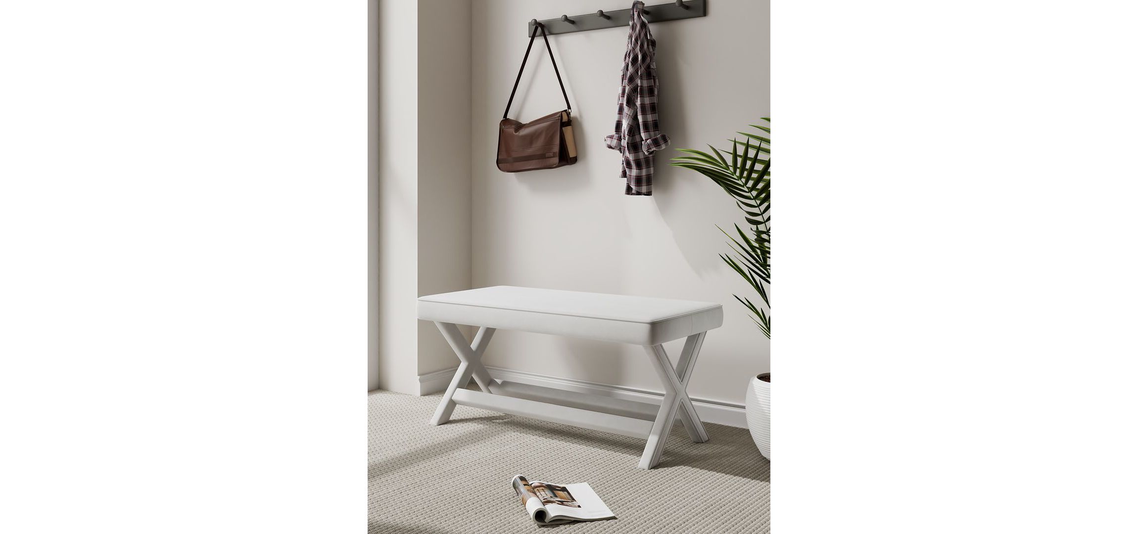 Abigail Double Ottoman Bench