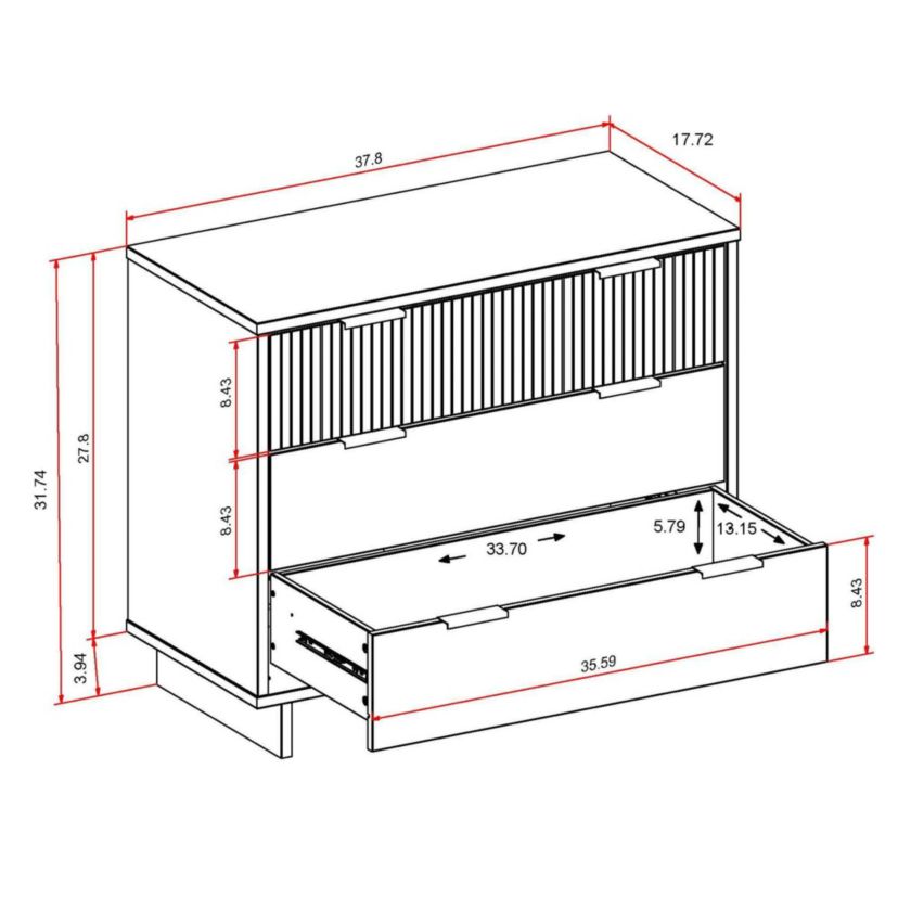 Granville Dresser and Chest