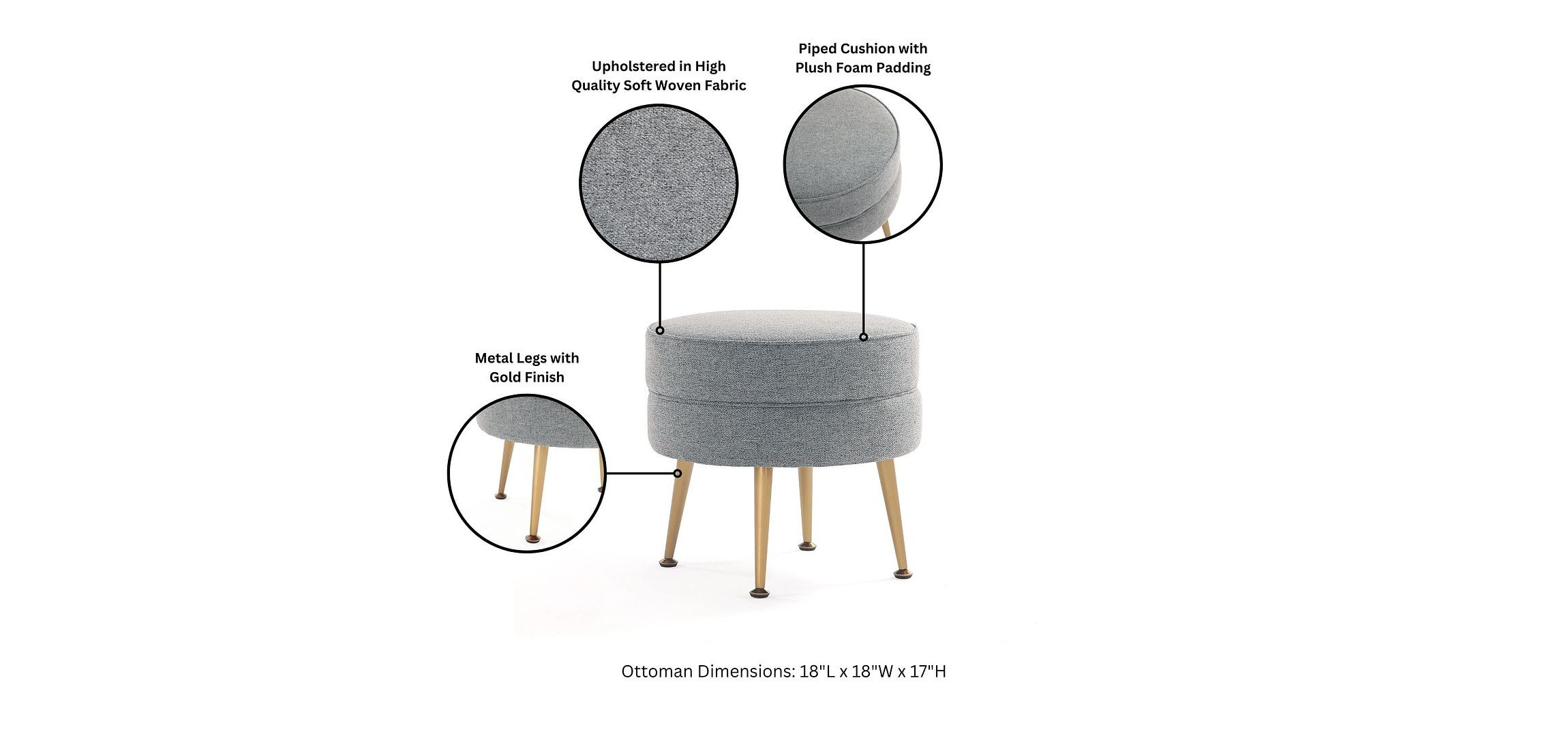 Bailey Ottoman