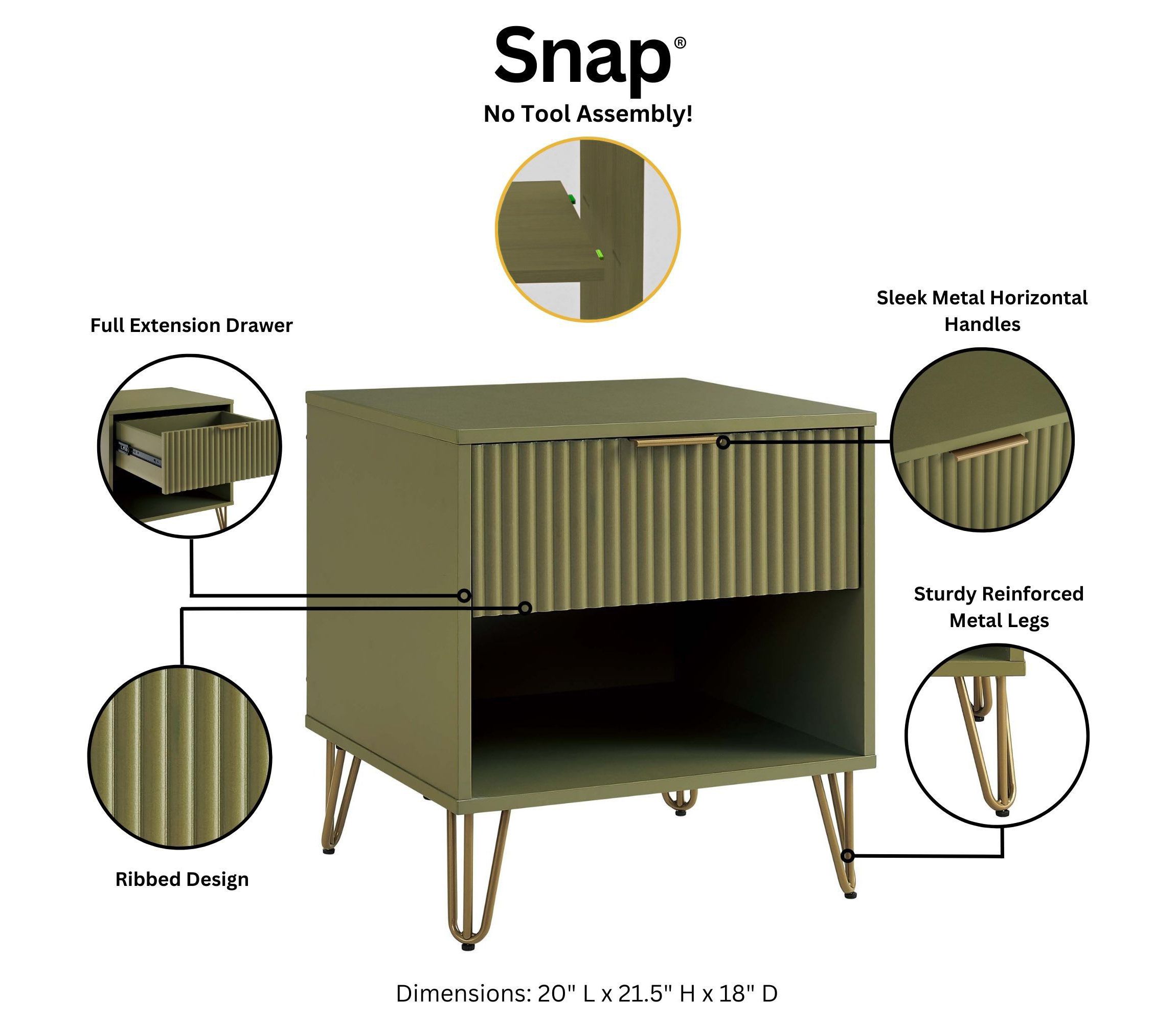 DUMBO 1.0 Nightstand
