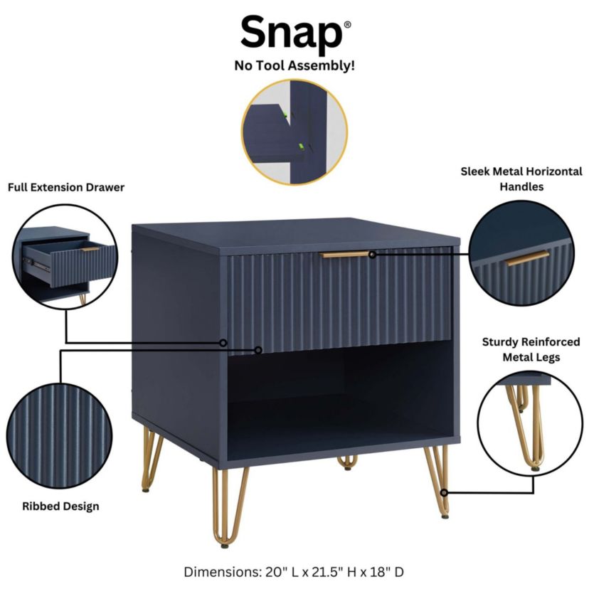 DUMBO 1.0 Nightstand - Set of 2