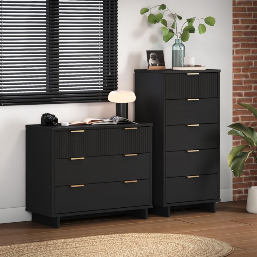 Granville 2 Piece - Tall Narrow and Standard Dresser