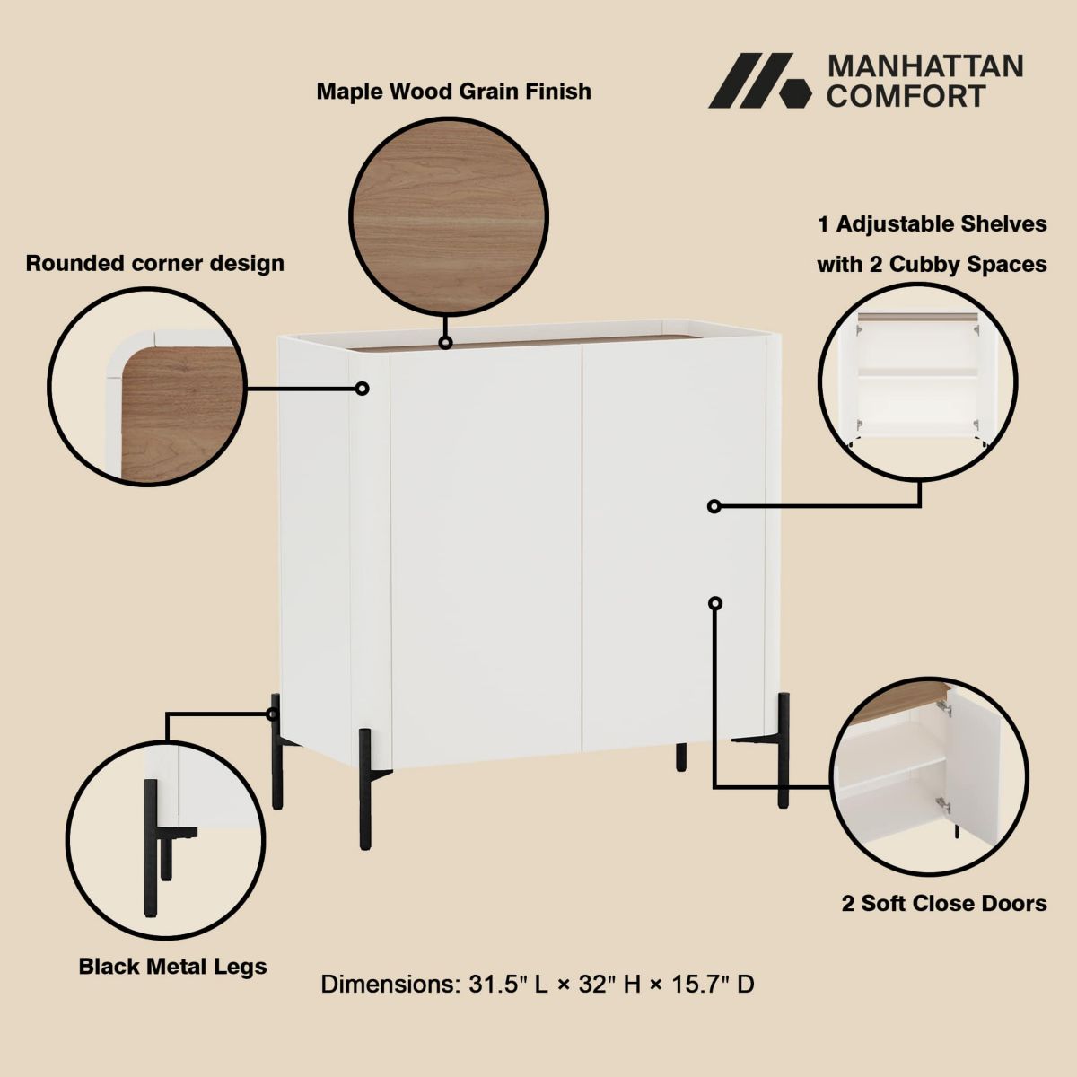 Abbey Accent Cabinet