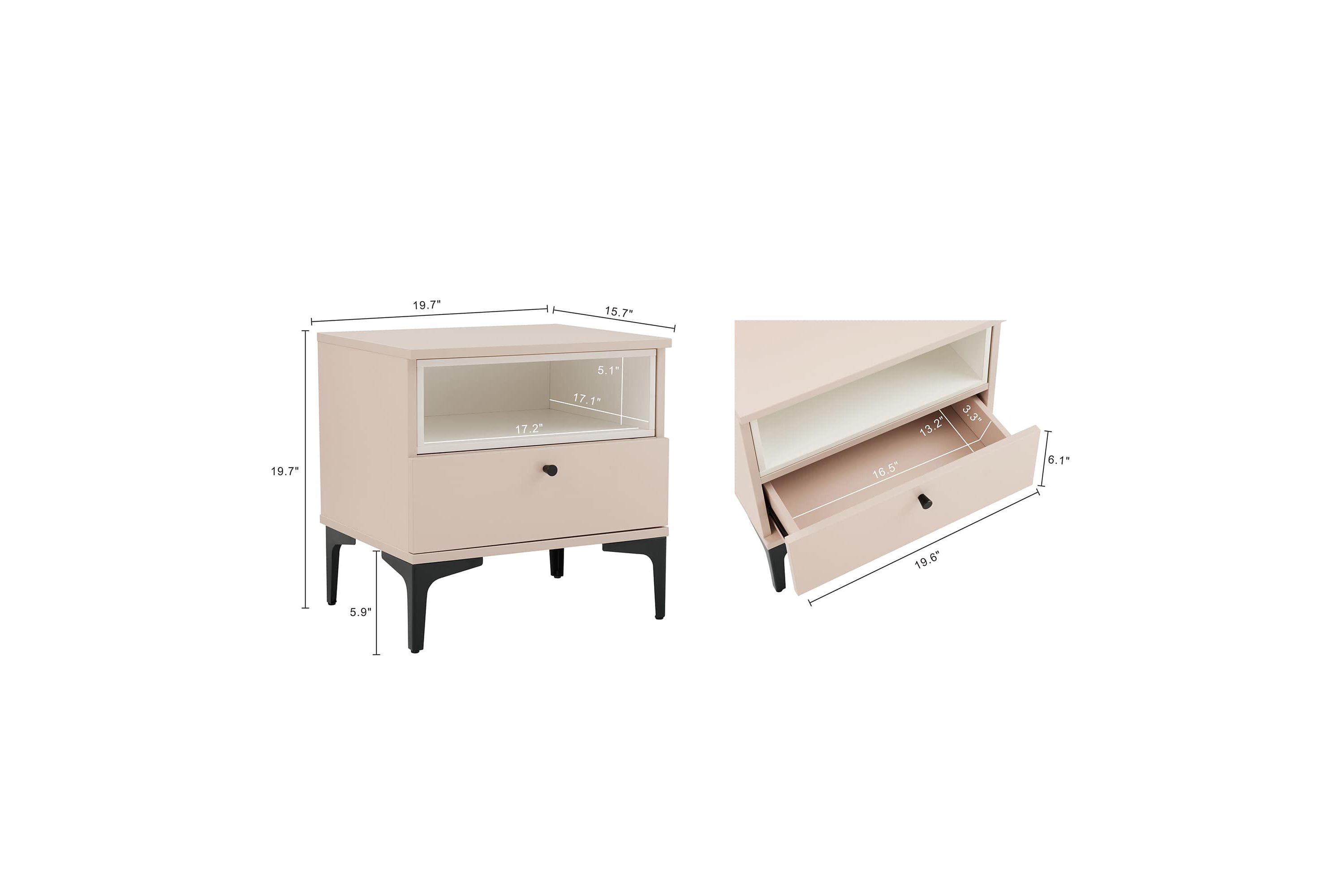 Amara Nightstand - Set of 2