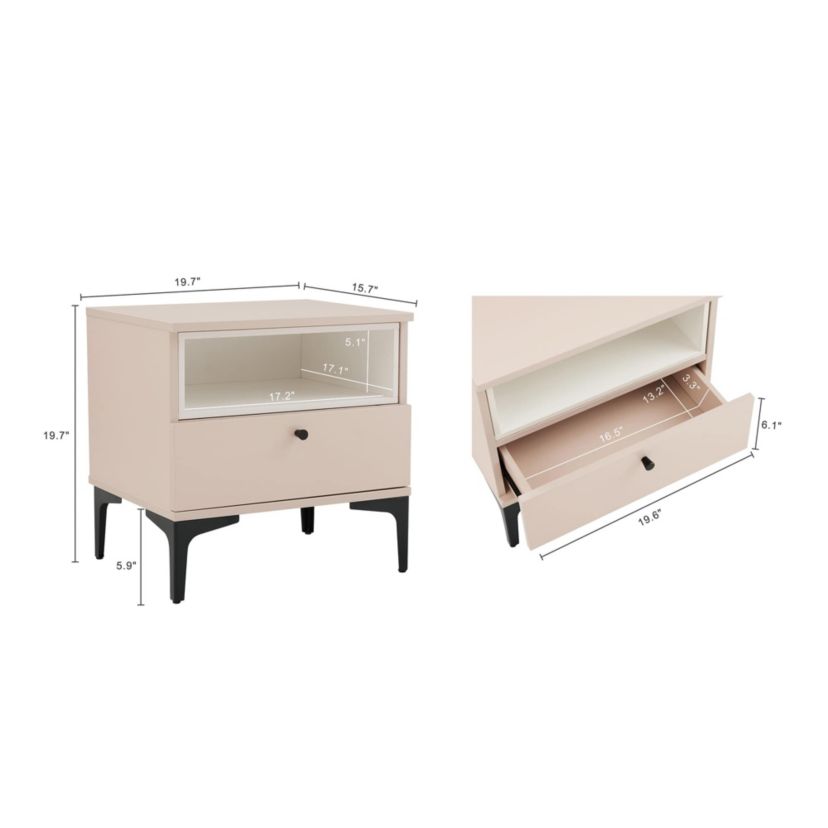 Amara Nightstand - Set of 2