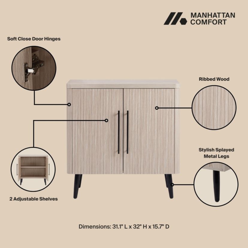 Jodie 31.1" Accent Cabinet