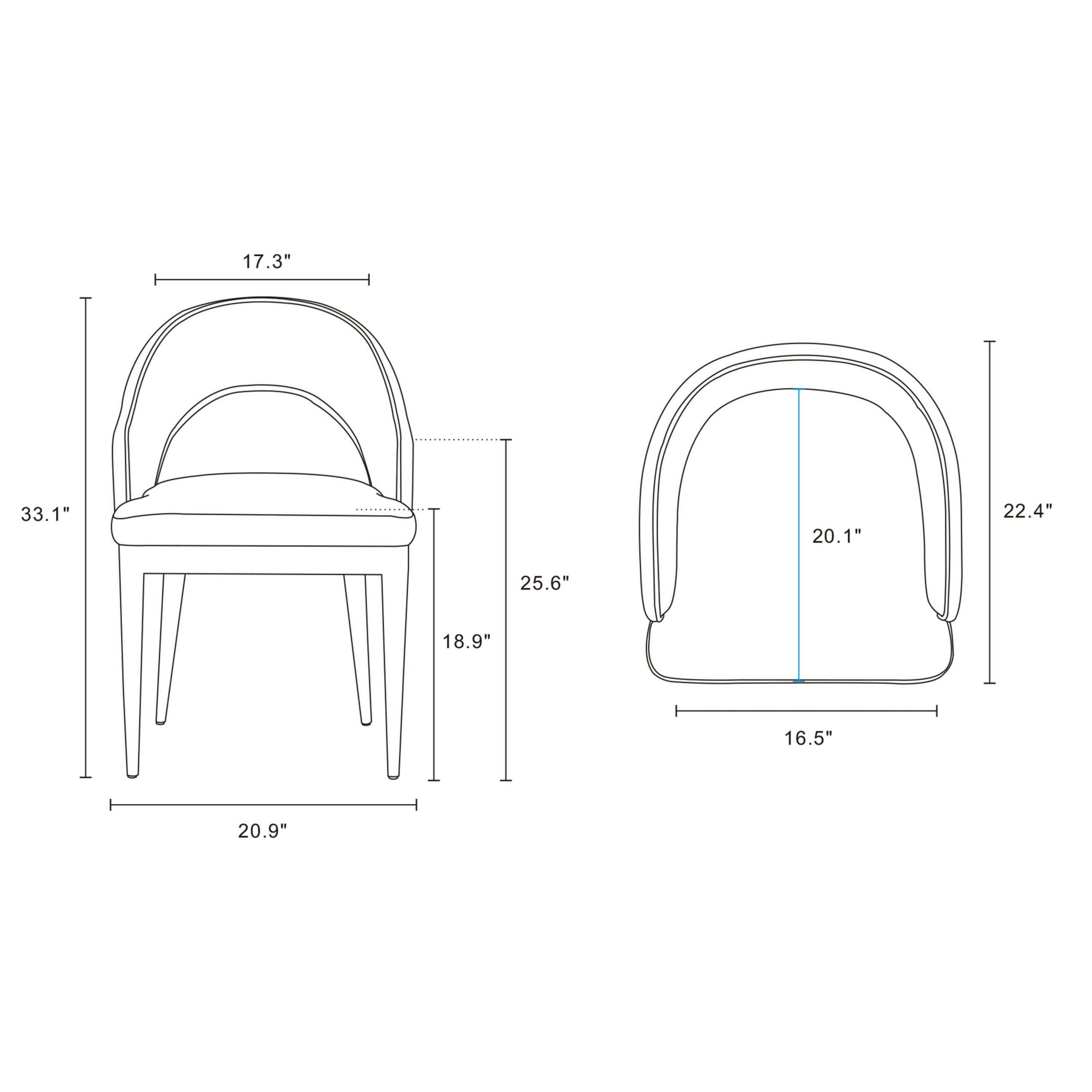 Carrington Dining Armchairs - Set of 2