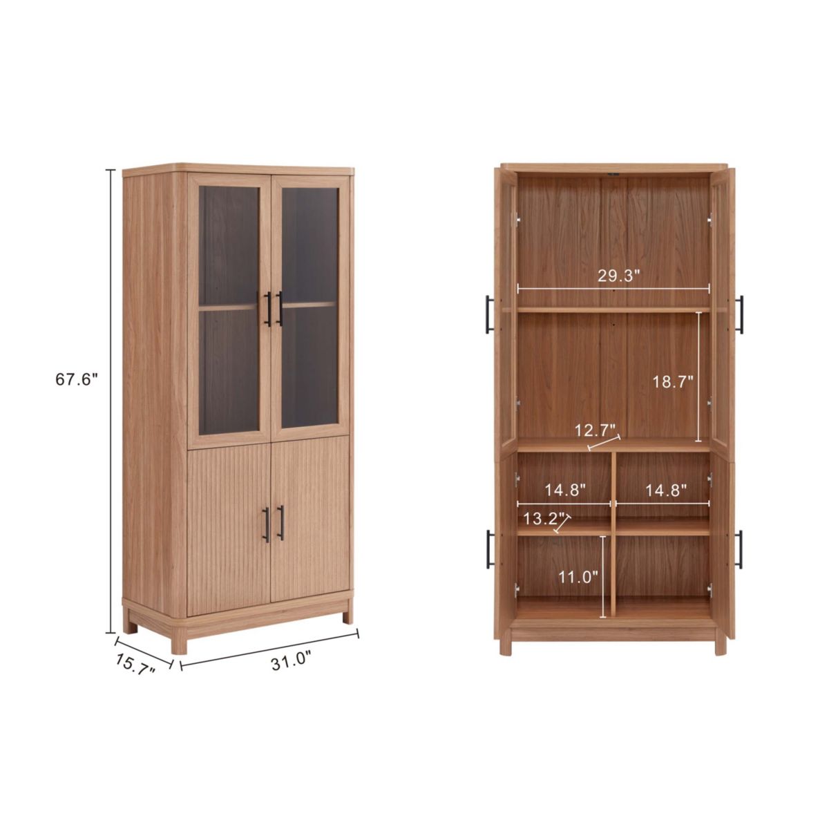 Jodie Bookcase - Set of 3