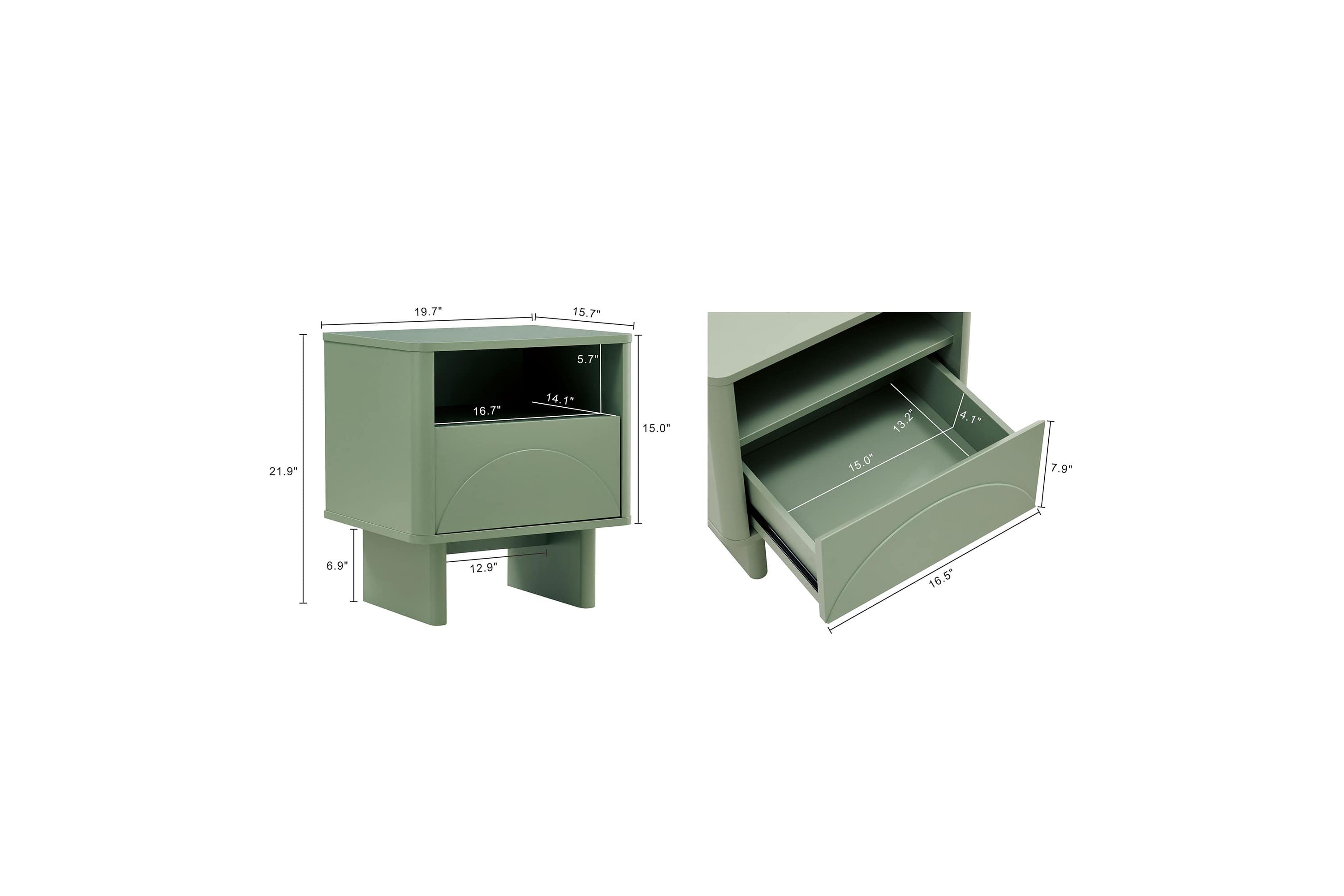 Ella Nightstand - Set of 2
