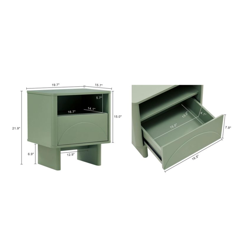 Ella Nightstand - Set of 2