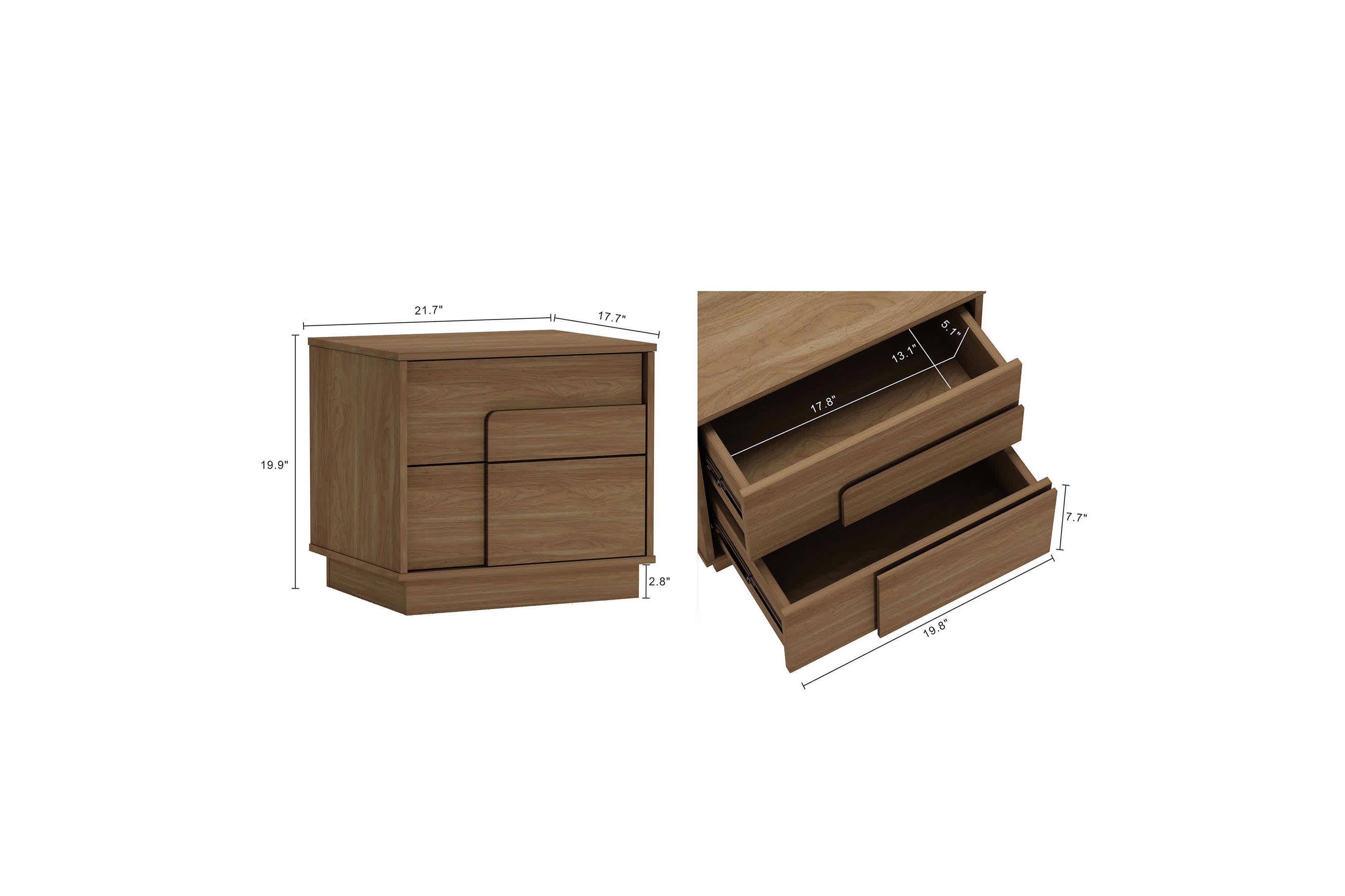 Horizon Nightstand - Set of 2
