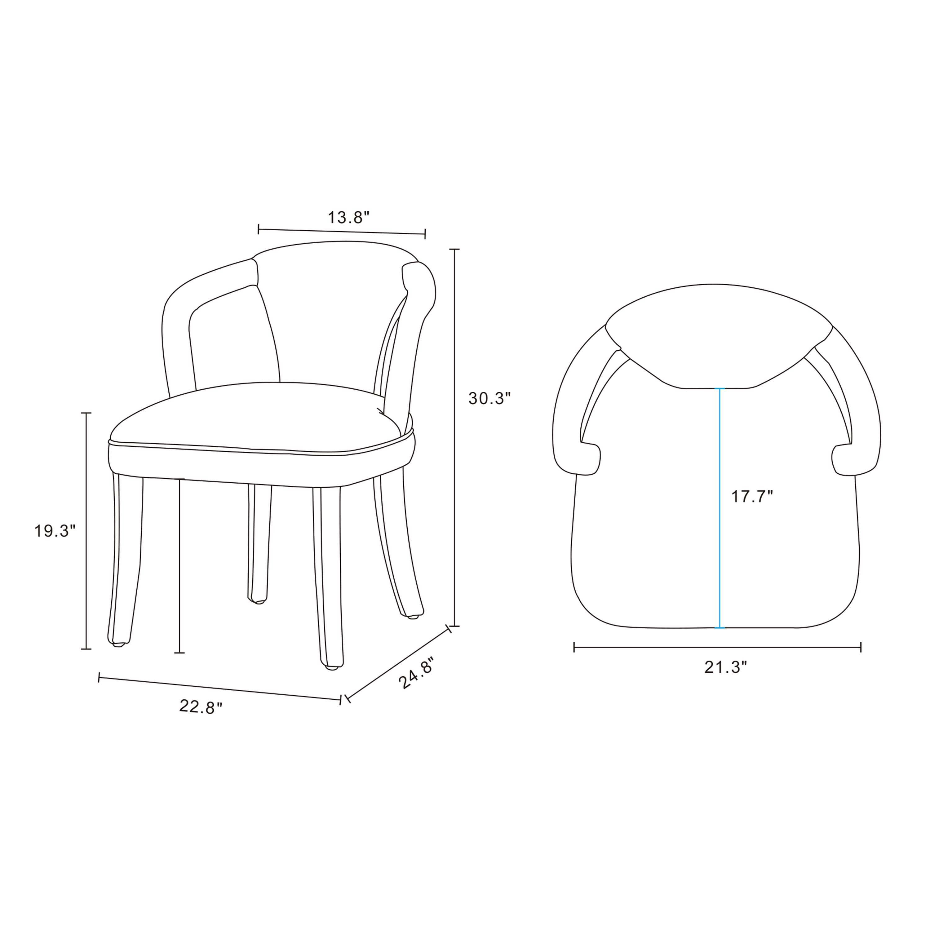 Palmer Dining Armchairs - Set of 2