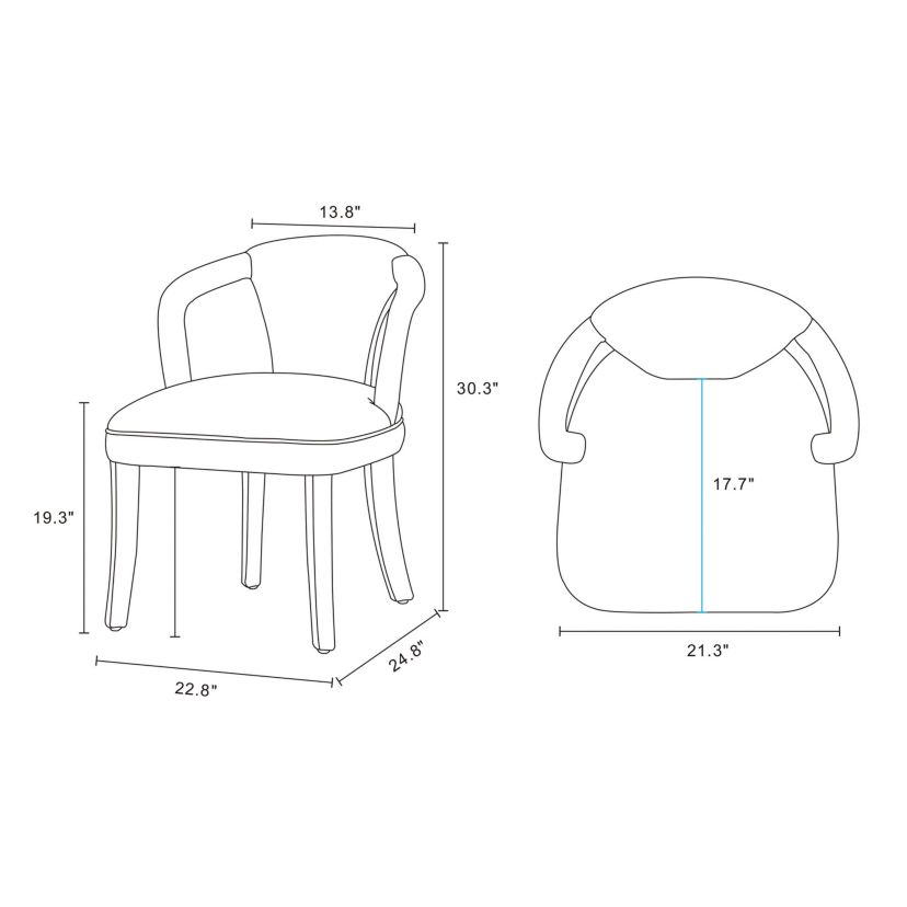 Palmer Dining Armchairs - Set of 2