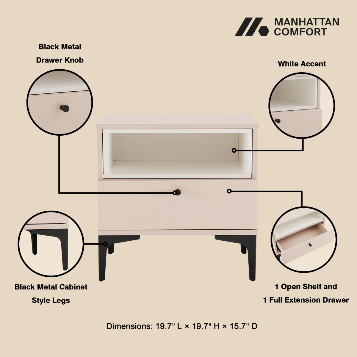 Amara Nightstand