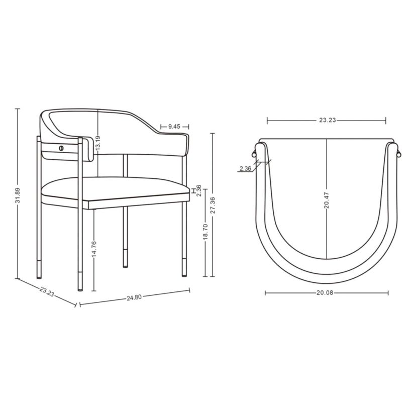 Lia Dining Armchair