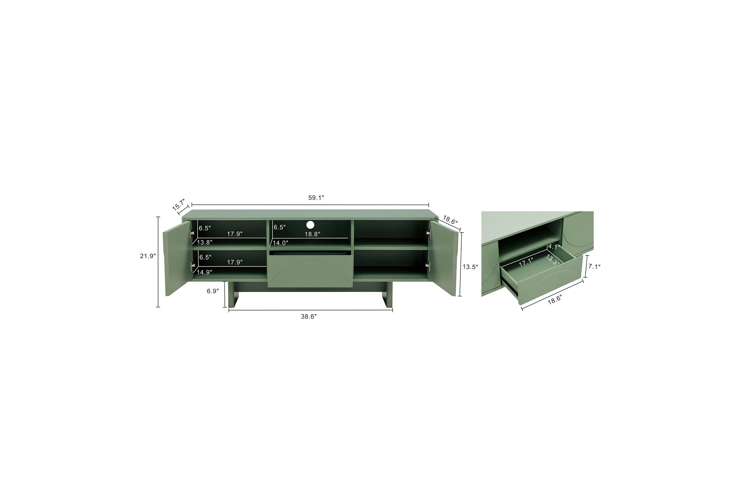 Ella 59" TV Stand