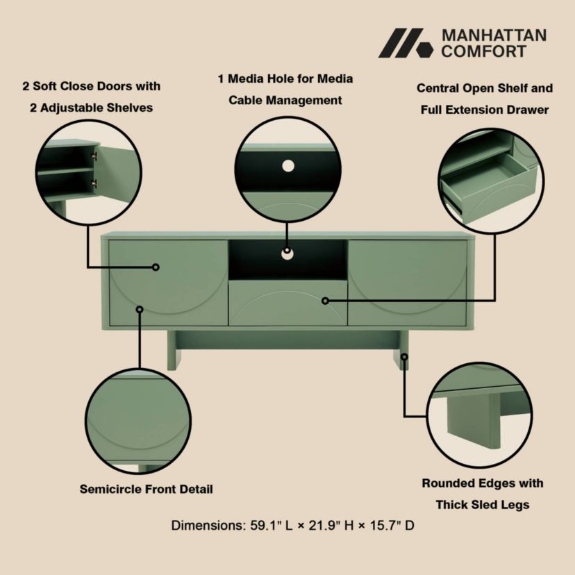 Ella 59" TV Stand