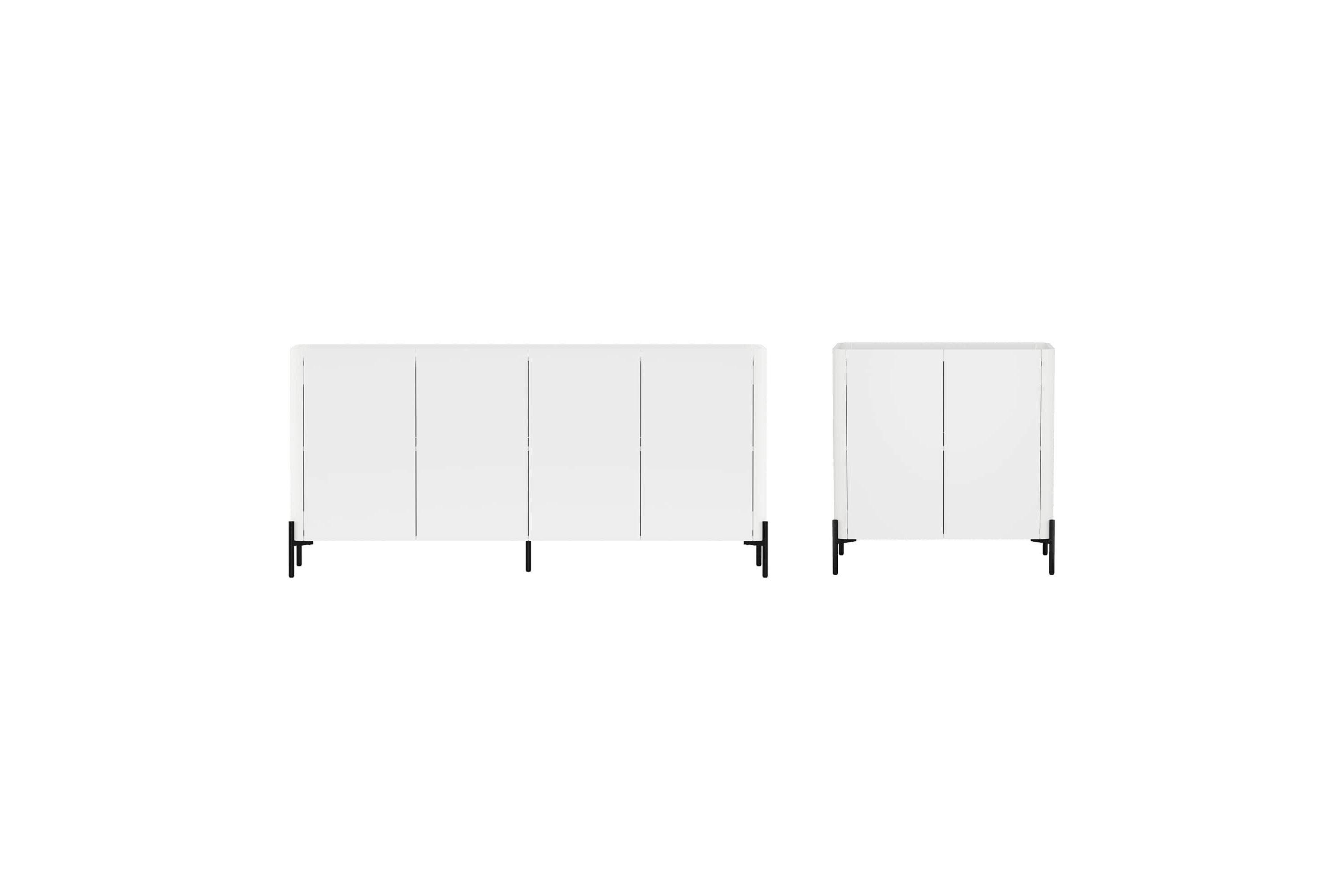 2-Piece Abbey Accent Cabinet and Sideboard