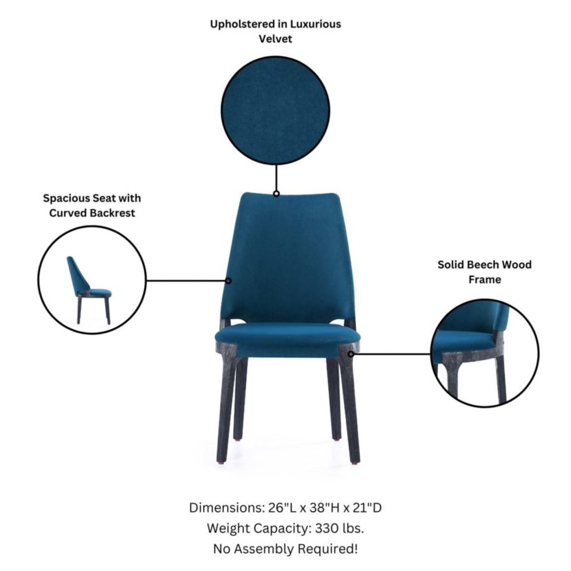 Kara Dining Chair - Set of 4
