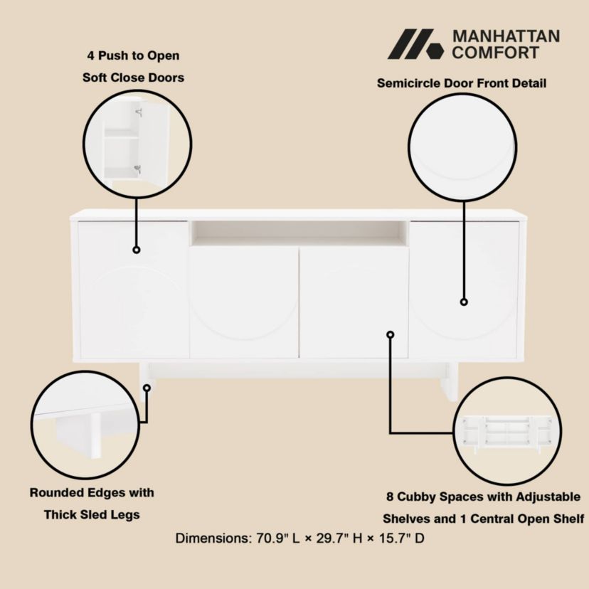 Ella 70.86" Sideboard