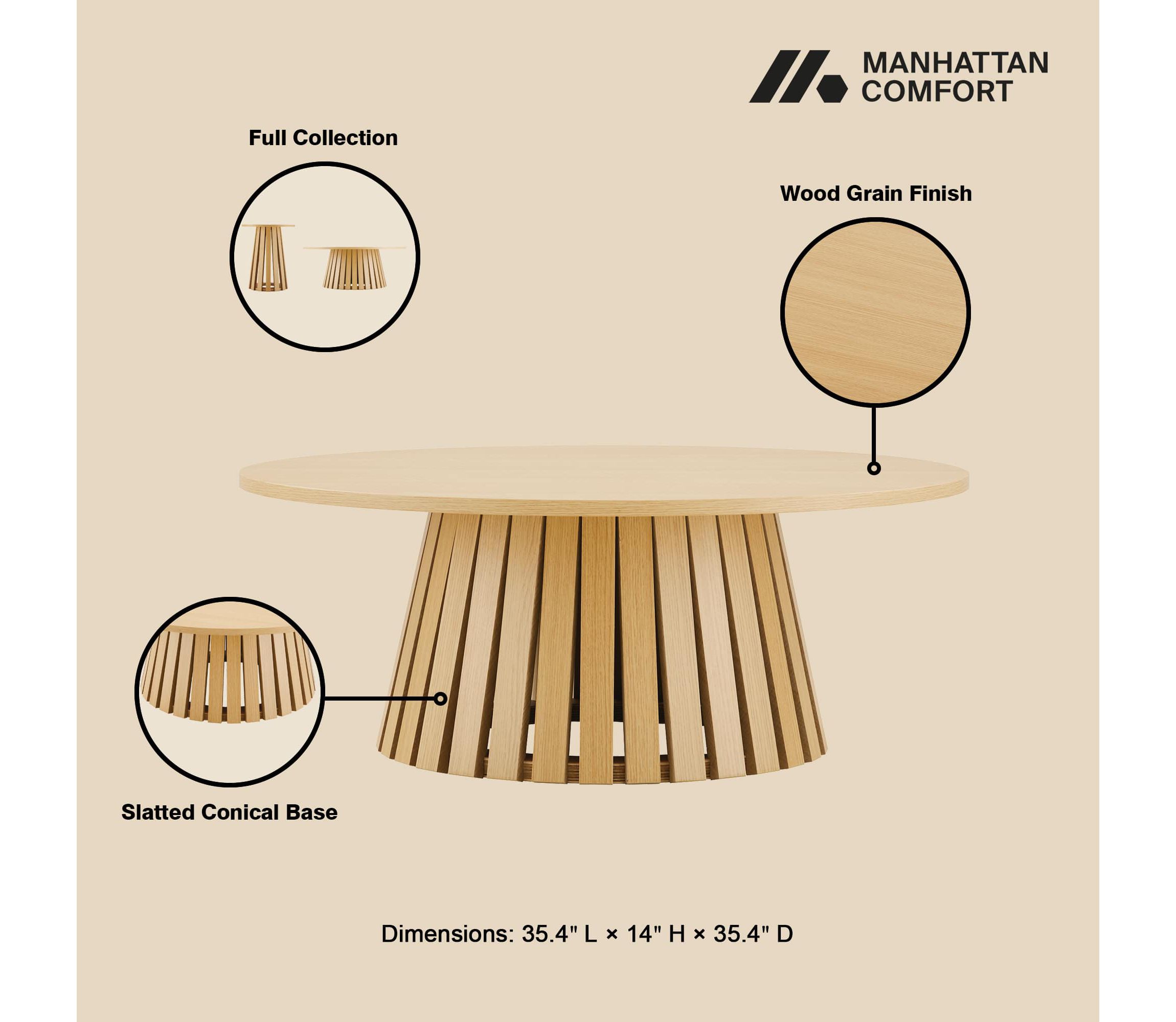 2-Piece Layla Coffee and End Table