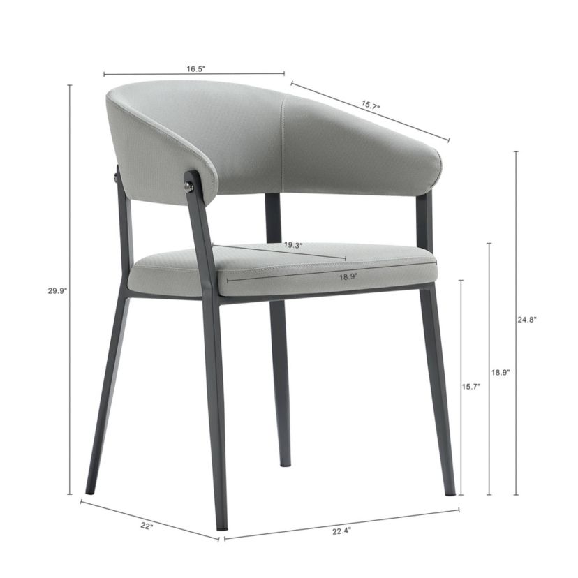 Belle Dining Chair - Set of 2