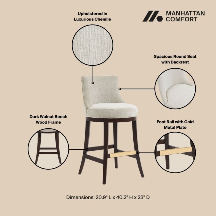 Lucia Barstool - Set of 3